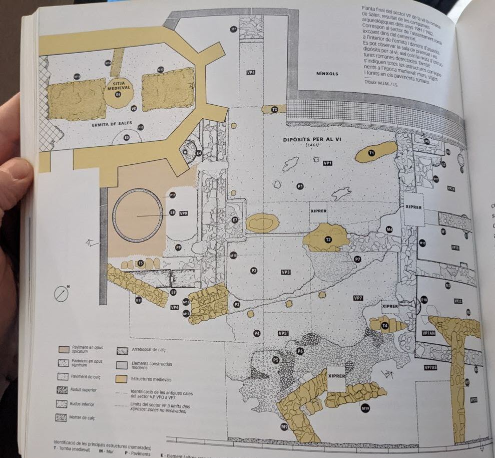 vila romana sales mapa